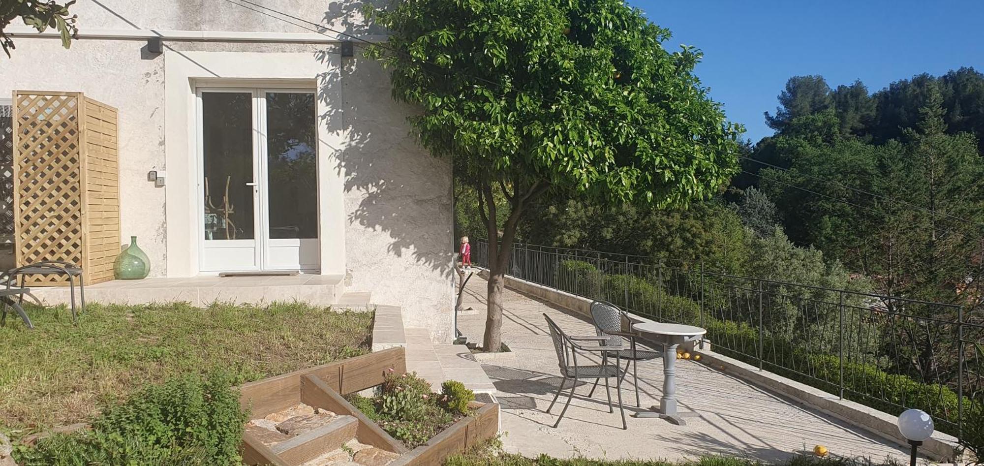 Calme Et Vue Panoramique Apartment Pegomas Bagian luar foto